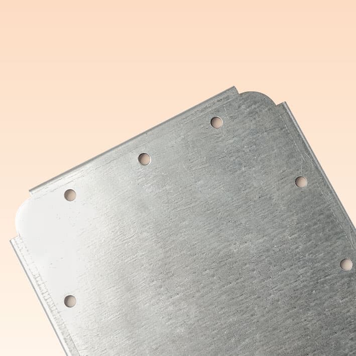 Galvanisiertes Blech Montageplatte