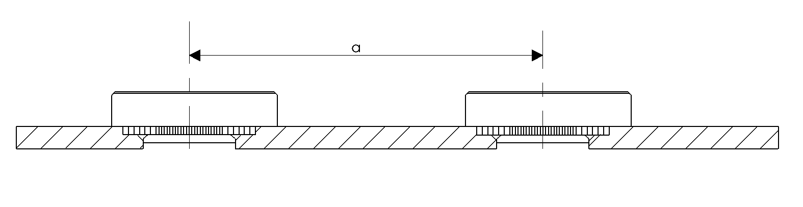 Spacing of Multiple Fasteners