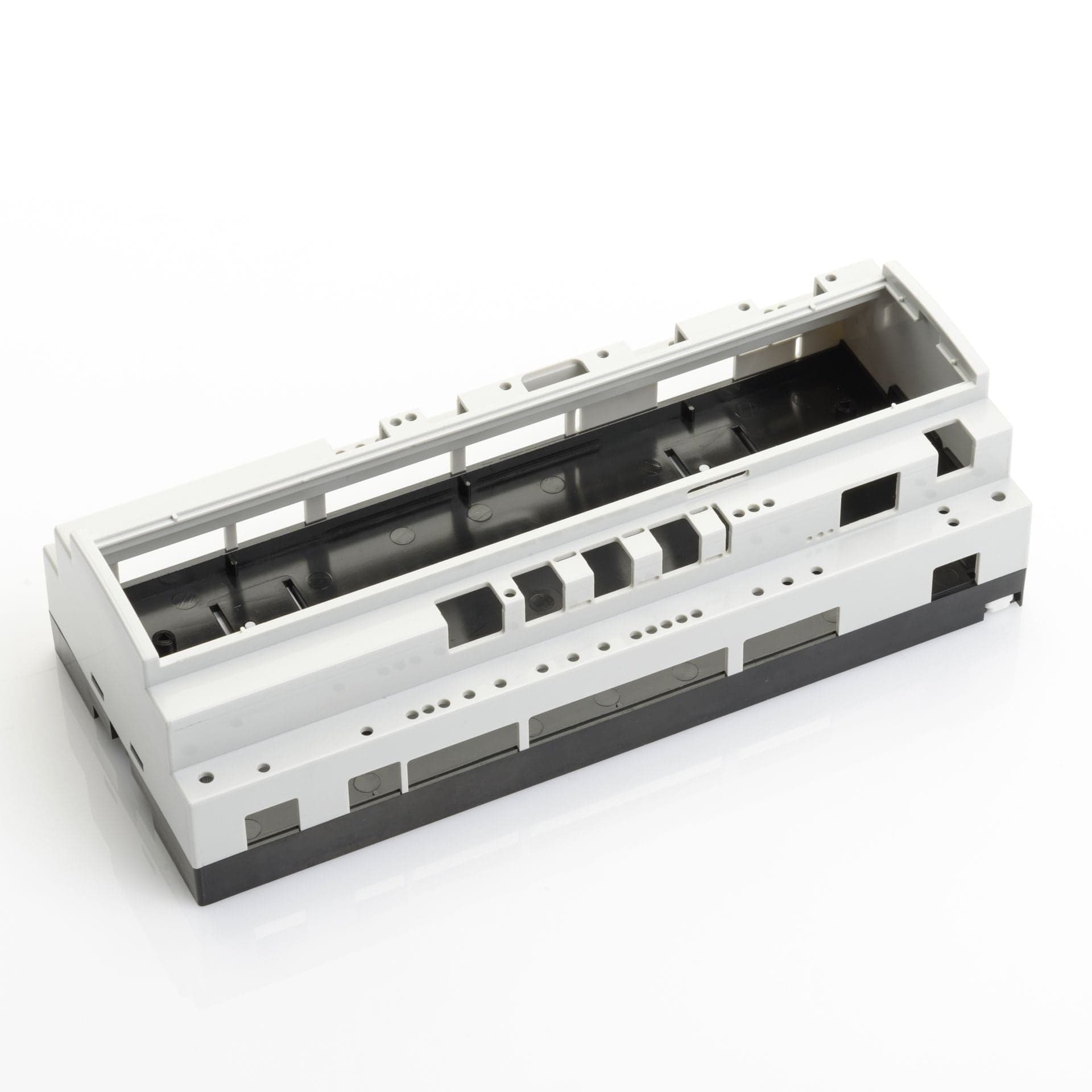 DIN rail enclosure