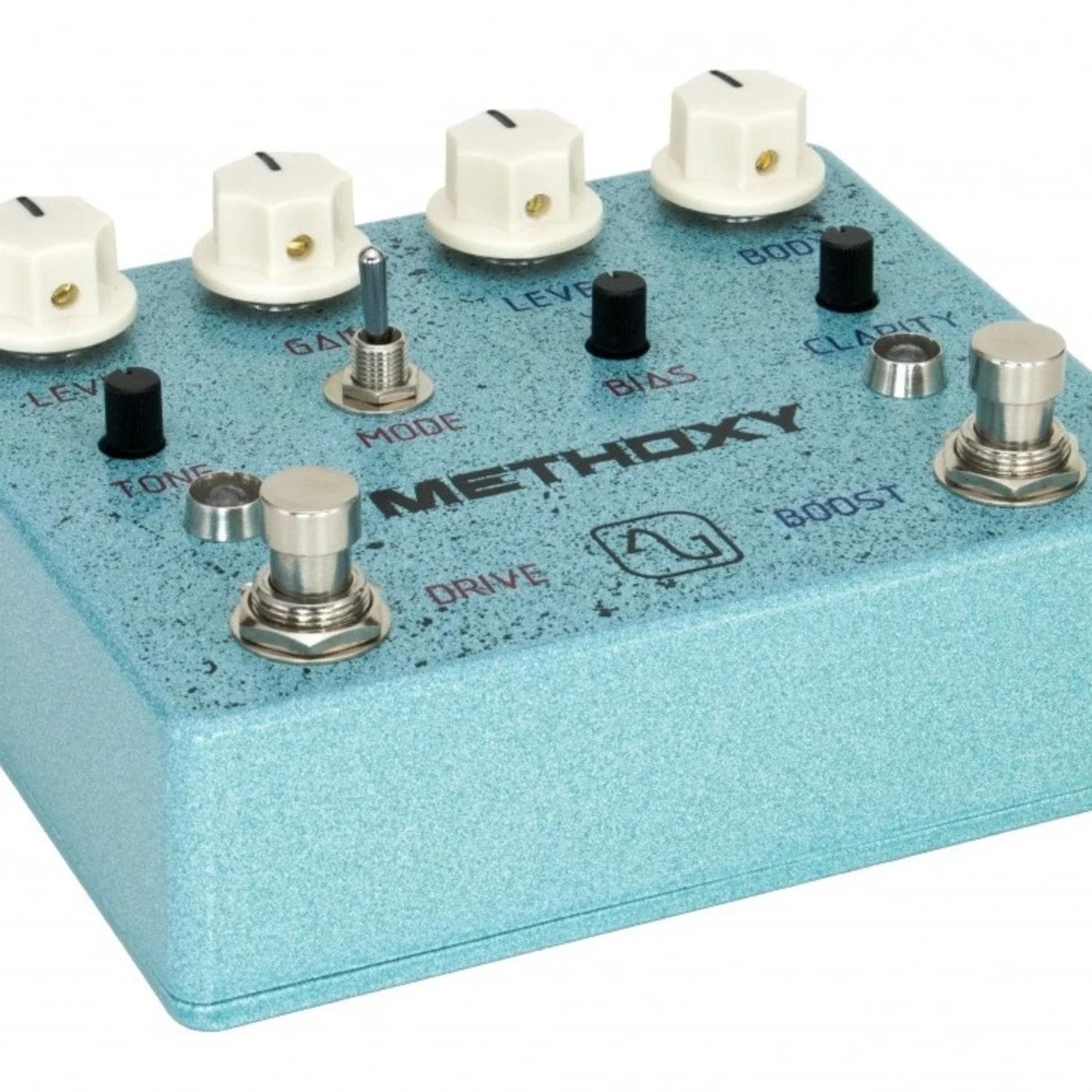 Custom printed guitar effects pedal enclosure